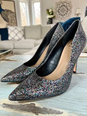 Mix No. 6 Multicolor Glitter Danyah Pumps